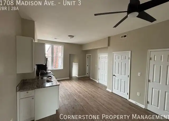 Property at 1708 Madison Ave Unit 3, Baltimore, MD, 21217, 2 beds, 2 baths, [object Object]