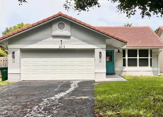 Property at 2413 NW 92nd Ave, Coral Springs, FL, 33065, 4 beds, 2 baths, [object Object]
