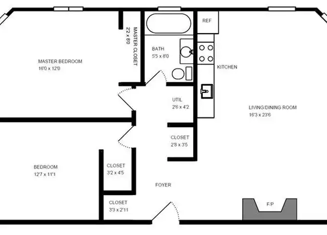 Property at 617 W Drummond Pl Unit 2BE, Chicago, IL, 60614, 2 beds, 1 bath, [object Object]