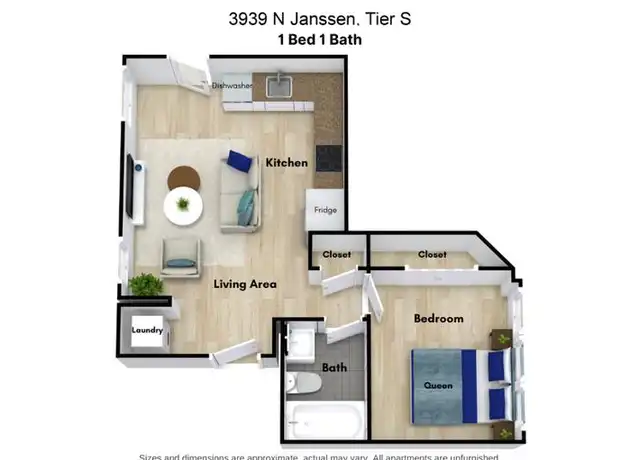 Property at 3939 N Janssen Ave Unit CL-S1, Chicago, IL, 60613, 1 bed, 1 bath, [object Object]