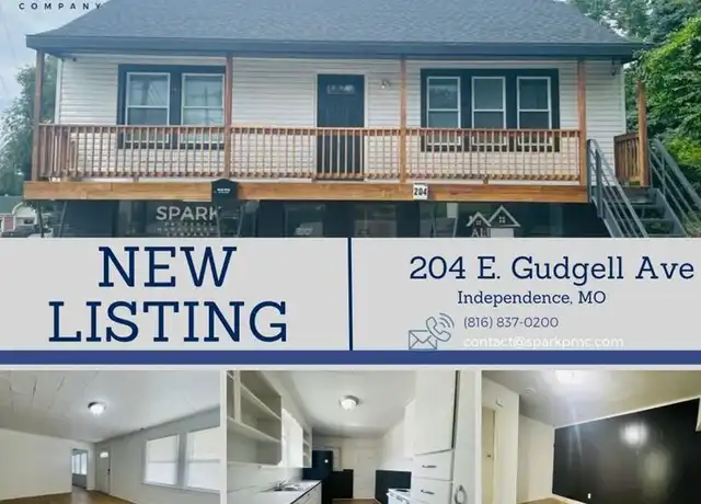 Property at 204 E Gudgell Ave Unit A, Independence, MO, 64055, 3 beds, 1 bath, [object Object]