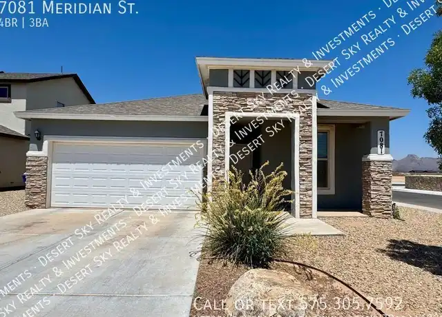 Property at 7081 Meridian St, Las Cruces, NM, 88012, 4 beds, 3 baths, [object Object]
