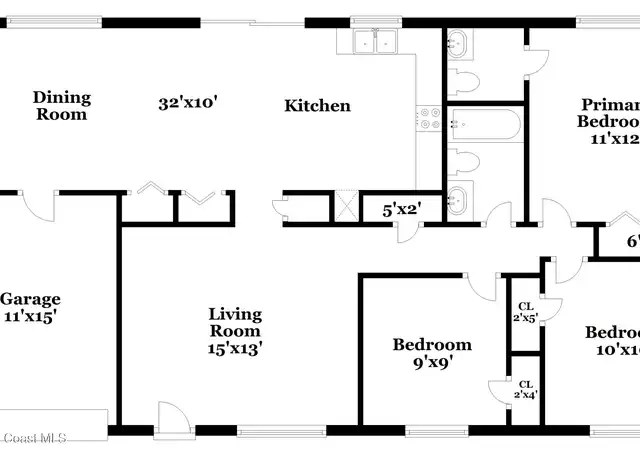 Property at 1137 Swan St, Melbourne, FL, 32935, 3 beds, 2 baths, [object Object]