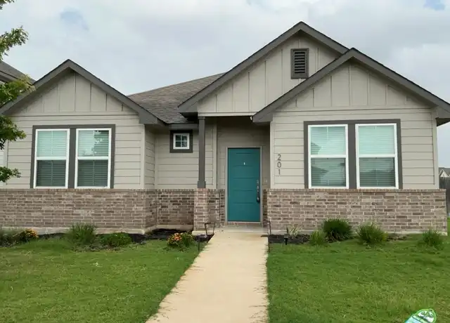 Property at 201 Oldbridge Dr, Hutto, TX, 78634, 3 beds, 2 baths, [object Object]
