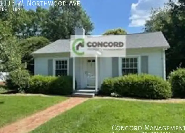 Property at 1115 W Northwood St, Greensboro, NC, 27408, 2 beds, 1 bath, [object Object]