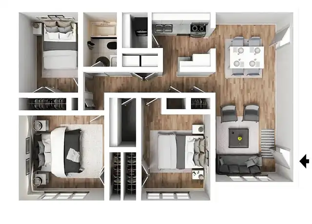 Property at Everest Gardens - 1818 9th Ave E, Bradenton, FL, 34208, 1 bed, 1 bath, [object Object]