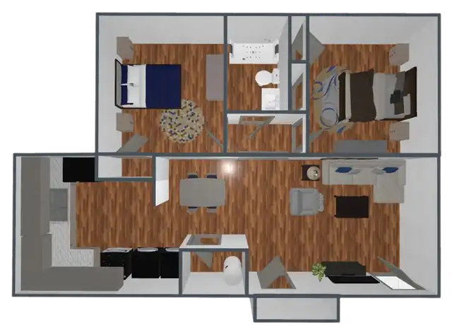 Property at The Legend at Walnut Hill - 1922 Varina Ave Apt 2, Petersburg, VA, 23805, 2 beds, 1 bath, [object Object]