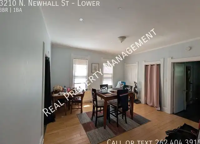 Property at 3210 N Newhall St Unit Lower, Milwaukee, WI, 53211, 3 beds, 1 bath, [object Object]