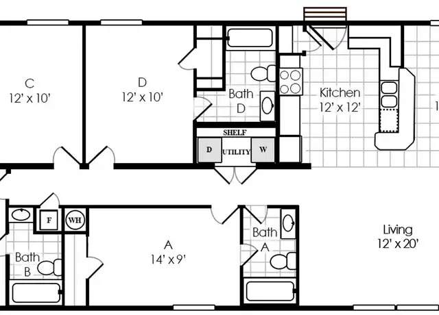Property at 107 Varsity Cir Unit 107, Huntsville, TX, 77340, 1 bed, 1 bath, [object Object]