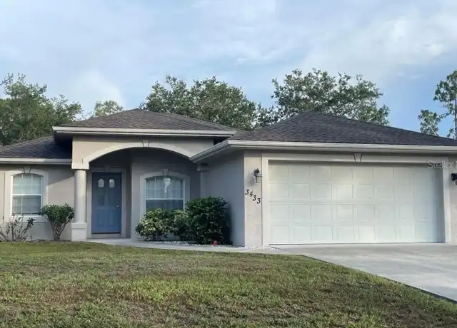 Property at 3433 Monday Ter, North Port, FL, 34286, 3 beds, 2 baths, [object Object]