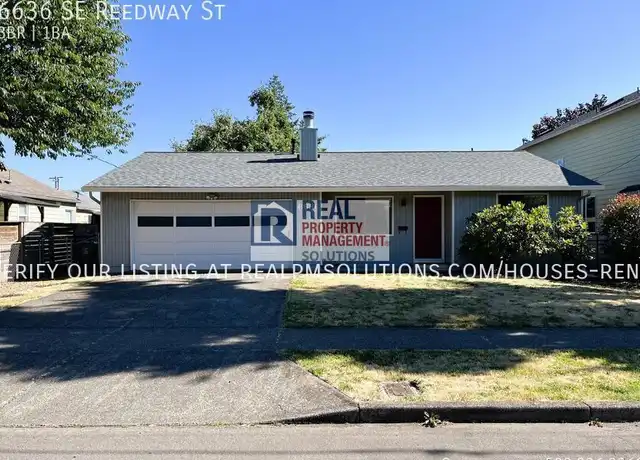 Property at 6636 SE Reedway St, Portland, OR, 97206, 3 beds, 1 bath, [object Object]