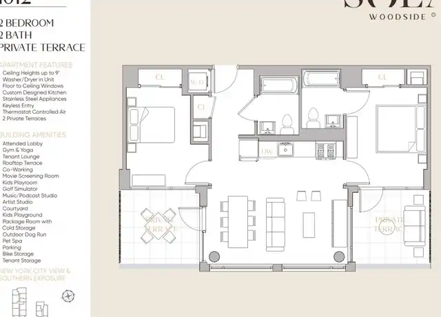 Property at 72-01 Queens Blvd Unit 1012, Flushing, NY, 11377, 2 beds, 2 baths, [object Object]