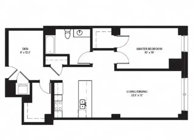 Property at 850 DuSable Lake Shore Dr Unit 1408, Chicago, IL, 60605, 1 bed, 1 bath, [object Object]