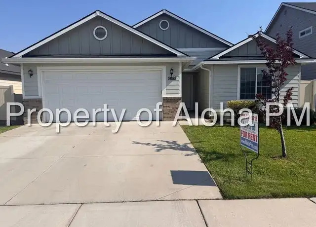 Property at 3858 W Meadowpine St, Meridian, ID, 83642, 4 beds, 2 baths, [object Object]