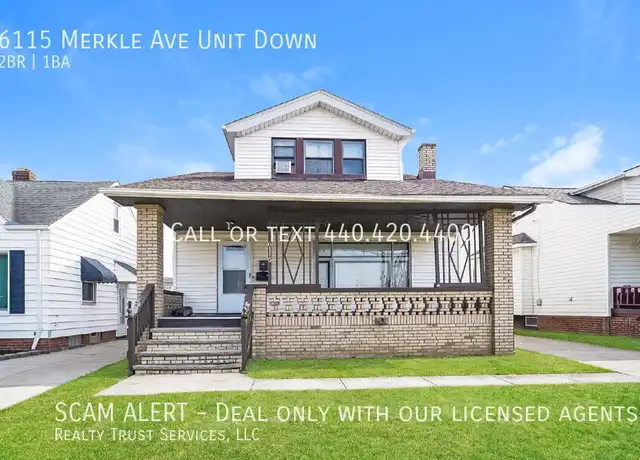 Property at 6115 Merkle Ave, Cleveland, OH, 44129, 2 beds, 1 bath, [object Object]