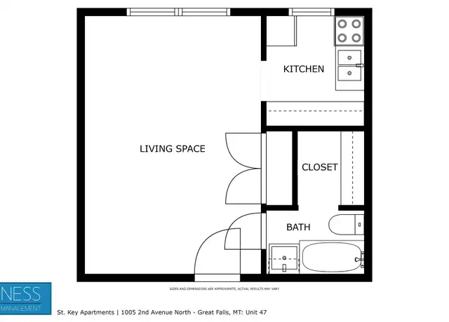 Property at 1005 2nd Ave N, Great Falls, MT, 59401, 0 beds, 1 bath, [object Object]
