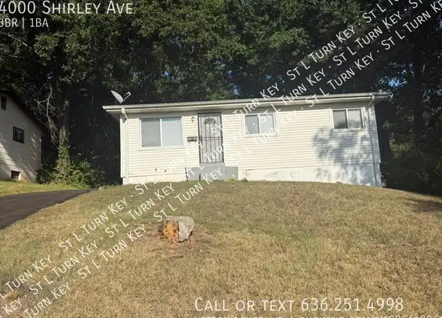Property at 4000 Shirley Dr, Saint Louis, MO, 63121, 3 beds, 1 bath, [object Object]
