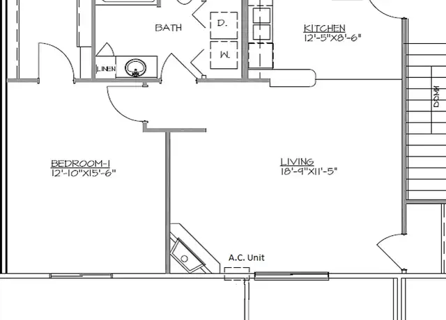 Property at Audubon Park Apartments, LP - 201 Air Park Dr, Watertown, WI, 53094, 1 bed, 1 bath, [object Object]