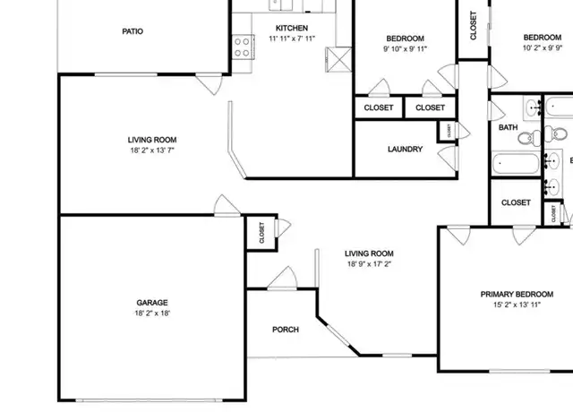 Property at 504 Louise Dr, Indianapolis, IN, 46217, 3 beds, 1 bath, [object Object]
