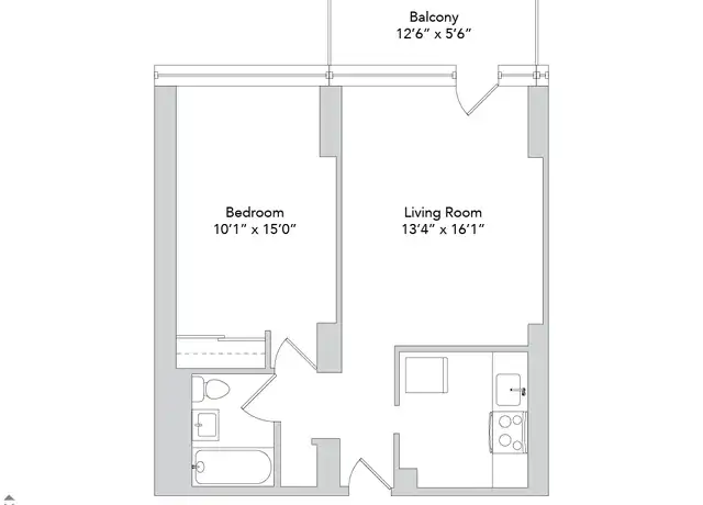 Property at 500 E 33rd St Unit 8-1110, Chicago, IL, 60616, 0 beds, 1 bath, [object Object]