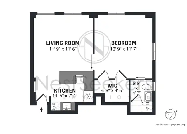 Property at 5 Tudor City Pl #1319, New York, NY, 10017, 1 bed, 1 bath, [object Object]