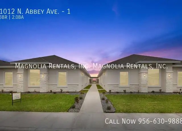 Property at 1012 N Abbey Ave Unit 1, Edinburg, TX, 78541, 3 beds, 2 baths, [object Object]