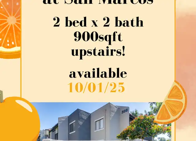 Property at The Avenue at San Marcos - 506 E Barham Dr, San Marcos, CA, 92078, 2 beds, 2 baths, [object Object]