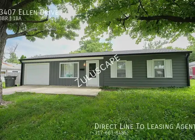 Property at 3407 Ellen Dr, Indianapolis, IN, 46224, 3 beds, 1 bath, [object Object]
