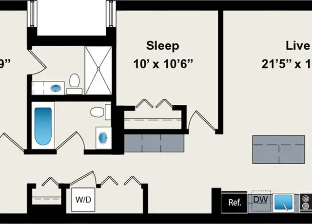 Property at 1241 W Jackson Blvd Unit 2-0304, Chicago, IL, 60607, 2 beds, 2 baths, [object Object]