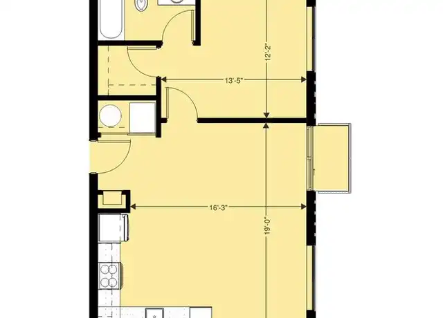 Property at The Sentinel - 1130 N Harvey Ave, Oklahoma City, OK, 73103, 1 bed, 1 bath, [object Object]