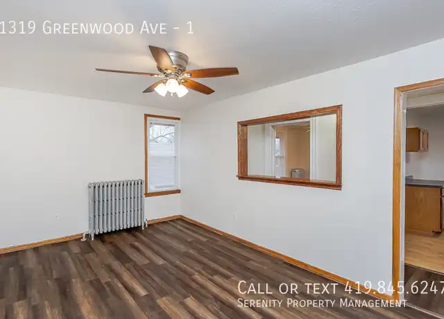 Property at 1319 Greenwood Ave Unit 1, Toledo, OH, 43605, 1 bed, 1 bath, [object Object]