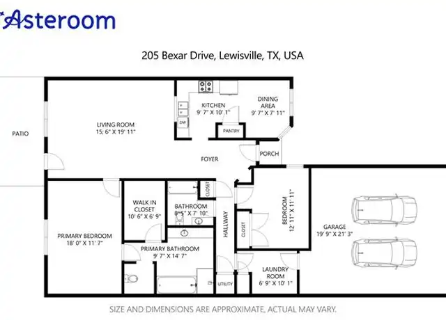 Property at 205 Bexar Dr, Lewisville, TX, 75067, 2 beds, 2 baths, [object Object]