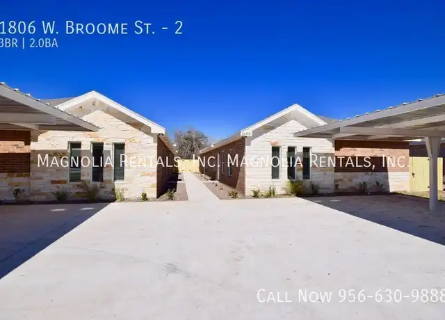 Property at 1806 W Broome St Unit 2, Edinburg, TX, 78541, 3 beds, 2 baths, [object Object]