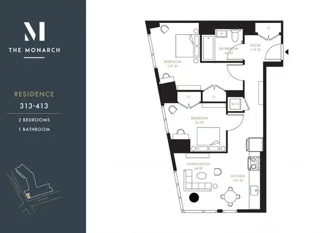 Property at 92-29 Guy R Brewer Blvd Unit 413, Jamaica, NY, 11433, 2 beds, 1 bath, [object Object]