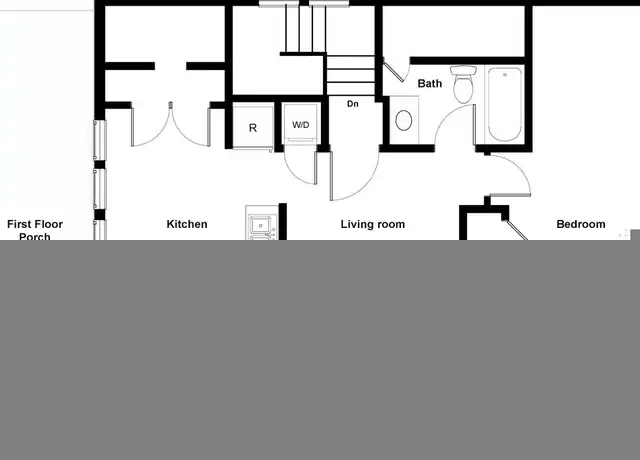Property at 203 Williams St Unit 6, Ithaca, NY, 14850, 1 bed, 1 bath, [object Object]
