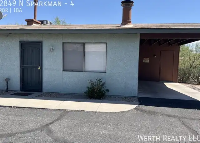 Property at 2849 N Sparkman Blvd Unit 4, Tucson, AZ, 85716, 2 beds, 1 bath, [object Object]