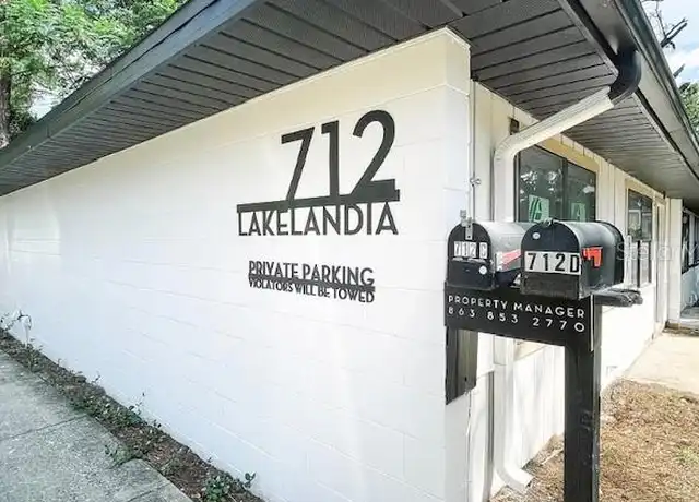 Property at 712 Angelina Ln Unit B, Lakeland, FL, 33801, 1 bed, 1 bath, [object Object]