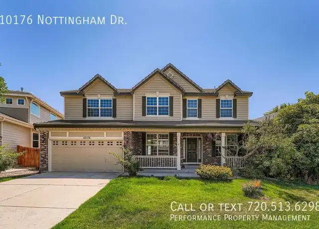 Property at 10176 Nottingham Dr, Parker, CO, 80134, 5 beds, 3 baths, [object Object]