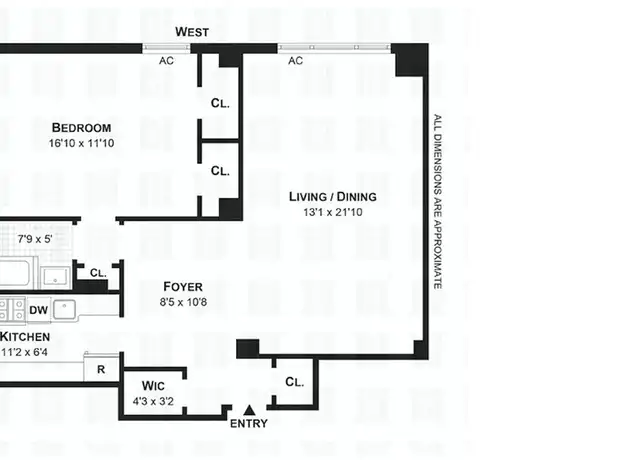 Property at 865 United Nations Plz Unit 8E, New York, NY, 10017, 1 bed, 1 bath, [object Object]