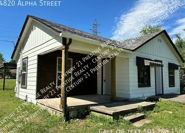 Property at 4820 Alpha St, North Little Rock, AR, 72117, 3 beds, 1 bath, [object Object]