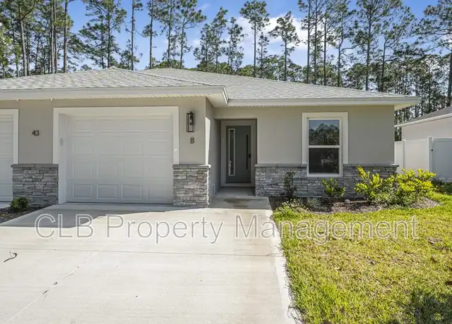 Property at 43 Pony Express Dr Unit B, Palm Coast, FL, 32164, 3 beds, 2 baths, [object Object]