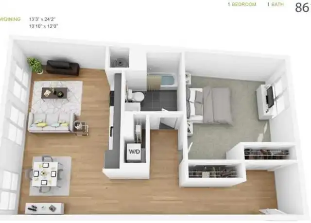 Property at 71 Brainerd Rd, Boston, MA, 02134, 1 bed, 1 bath, [object Object]