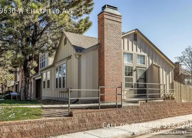 Property at 9630 W Chatfield Ave Unit F, Littleton, CO, 80128, 2 beds, 1 bath, [object Object]