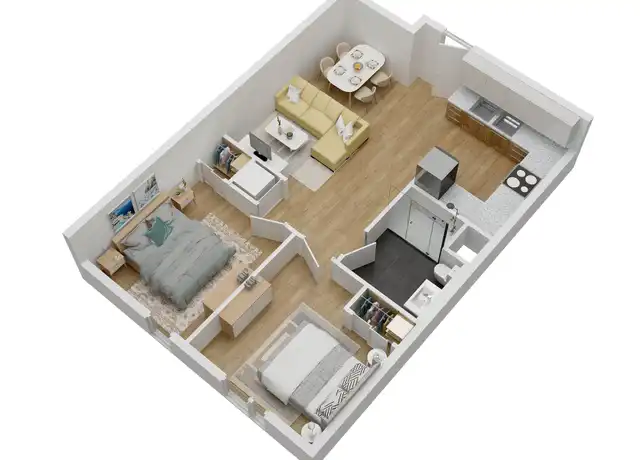 Property at 1192 W 35th St Unit 304, Los Angeles, CA, 90007, 2 beds, 1 bath, [object Object]