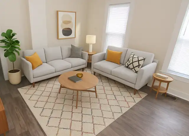Property at 839 N Park Ave Unit B, Indianapolis, IN, 46202, 1 bed, 1 bath, [object Object]