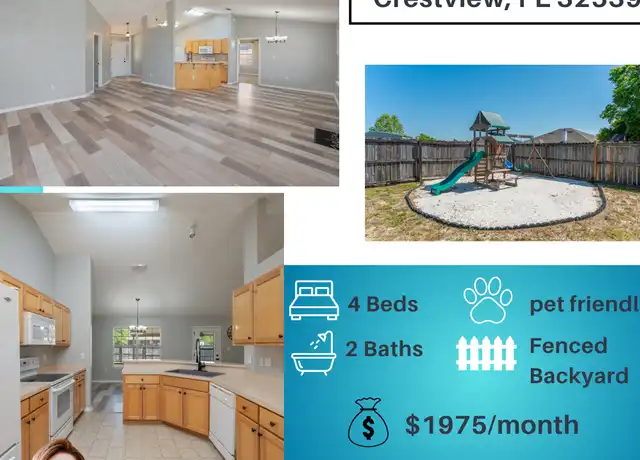Property at 208 Citadel Ln, Crestview, FL, 32539, 4 beds, 2 baths, [object Object]