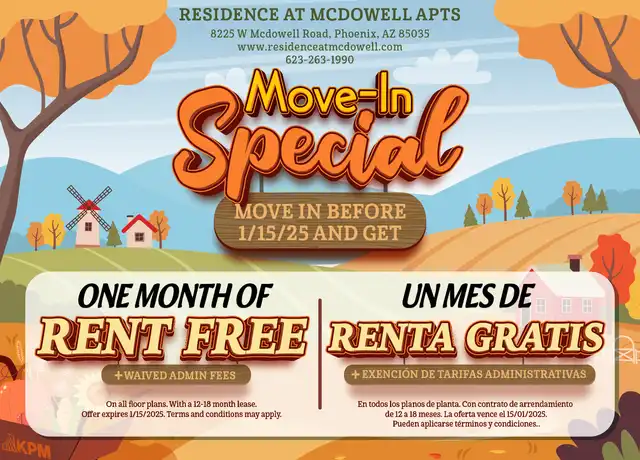 Property at 8225 W McDowell Rd Unit B1 2x2, Phoenix, AZ, 85035, 2 beds, 2 baths, [object Object]