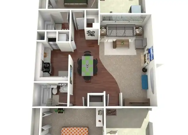 Property at 2720 N Swan Rd Unit 06D, Tucson, AZ, 85712, 1 bed, 1 bath, [object Object]