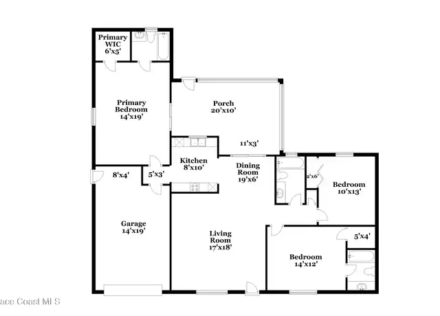 Property at 107 NE Twylite Ter, Port Saint Lucie, FL, 34983, 3 beds, 2 baths, [object Object]