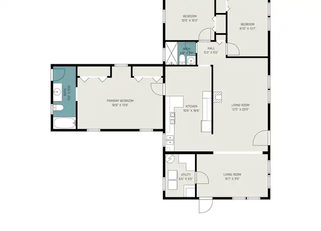 Property at 1880 Cowan Dr, Titusville, FL, 32796, 3 beds, 2 baths, [object Object]